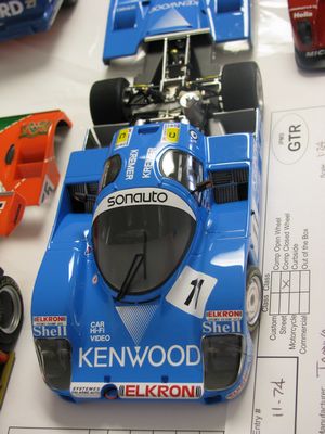 Porsche 956 Tamiya Kenwood Model Car