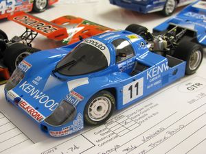 Porsche 956 Tamiya Kenwood Model Car