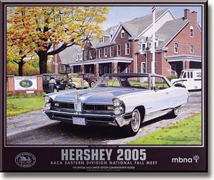 2005 AACA Eastern Division National Fall Meet (Hershey) Poster - 1965 Pontiac Grand Prix<