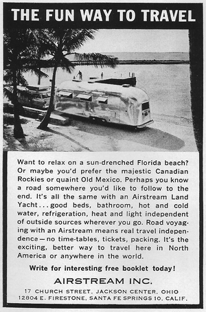 Airstream Advertisement