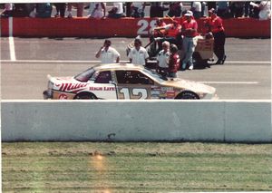 1988 Mike Alexander Car at the 1988 Champion Spark Plug 400