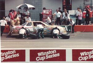 1988 Mike Alexander Car at the 1988 Champion Spark Plug 400