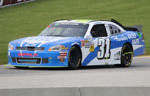 Justin Allgaier at the 2011 Bucyrus 200