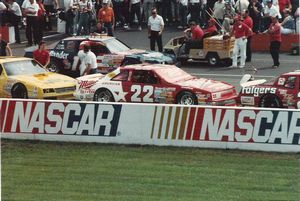 1987 Bobby Allison Car at the 1987 Champion Spark Plug 400