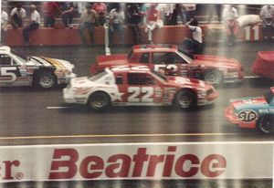 1985 Bobby Allison Car at the 1985 Champion Spark Plug 400