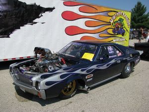 1969 AMC AMX Drag Race Car Craig Wagner