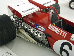 Mario Andretti Ferrari 1971 312B Model Car