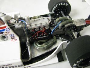 Mario Andretti Lola T88 Model Car