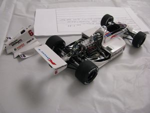 Mario Andretti Lola T88 Model Car