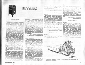 Antique Automobile: March-April 1972