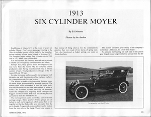 Antique Automobile: March-April 1972