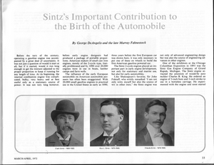 Sintz Automobile Engine