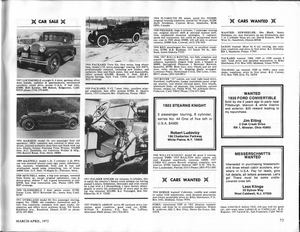 Antique Automobile: March-April 1972