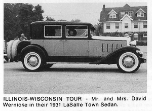 1931 LaSalle Town Sedan