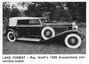 1929 Duesenberg Convertbile Sedan