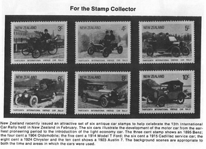 Austin 7 New Zealand Stamp