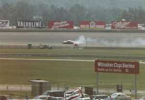1987 Buddy Arrington Car at the 1987 Champion Spark Plug 400