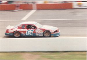 1986 Buddy Arrington Car at the 1986 Champion Spark Plug 400