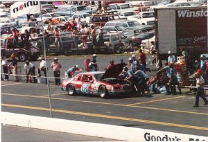 1986 Buddy Arrington Car at the 1986 Goody's 500