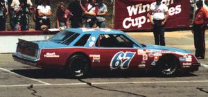 Buddy Arrington at the 1983 Van Scoy 500