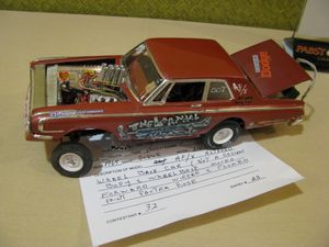 1964 Dodge 330 The Leathal Injection Model Car