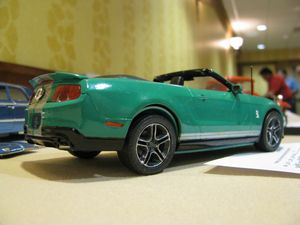 2010 Ford Mustang GT500 Convertible Model Car