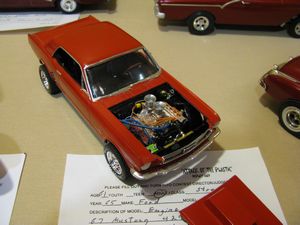 1965 Ford Mustang 429 Model Car