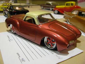 Custom Volkswagen Karmann Ghia Pickup Truck Model Car