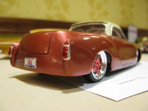 Custom Volkswagen Karmann Ghia Pickup Truck Scale Model Car