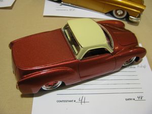 Custom Volkswagen Karmann Ghia Pickup Truck Model Car