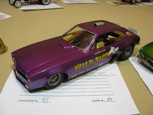 Doug Cook's Wild Ride Ford Pinto Funny Car Model Car