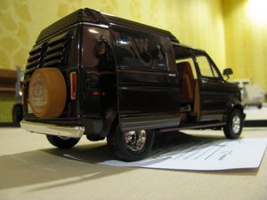 Custom Ford Econoline Model Car