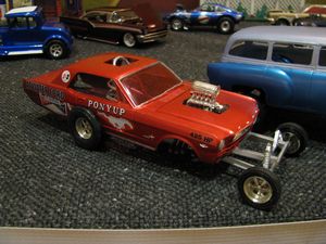 Pony Up Ford Mustang Model Car