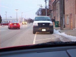 White Ford Ranger