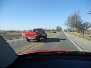 Red Ford Ranger