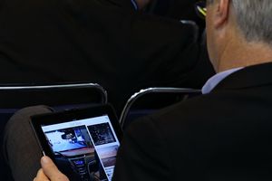 Chicago Auto Show Attendees using Social Media