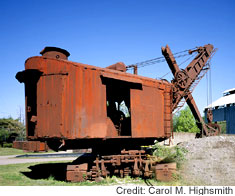 Rusted Steam Shovel