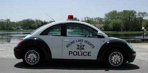 Round Lake Heights Police Volkswagen New Beetle