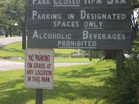 Parking on Grass