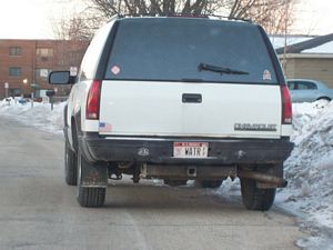 Illinois Firefighter License Plate