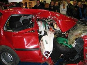 Motorcycle IN car