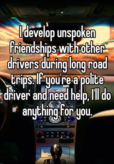 Whisper Driving Confession