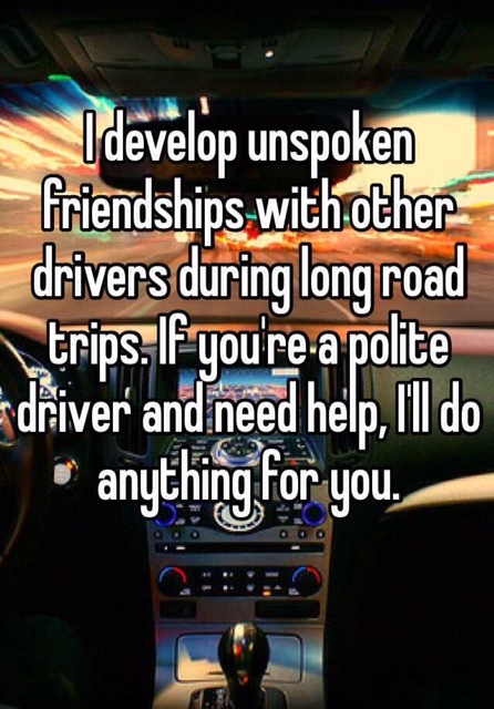 Whisper Driving Confession