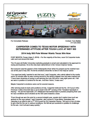 Ed Carpenter
