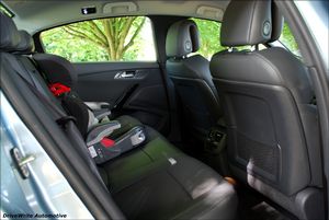 Peugeot 508 rear seats