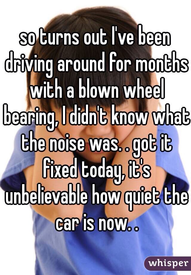 Whisper Driving Confession