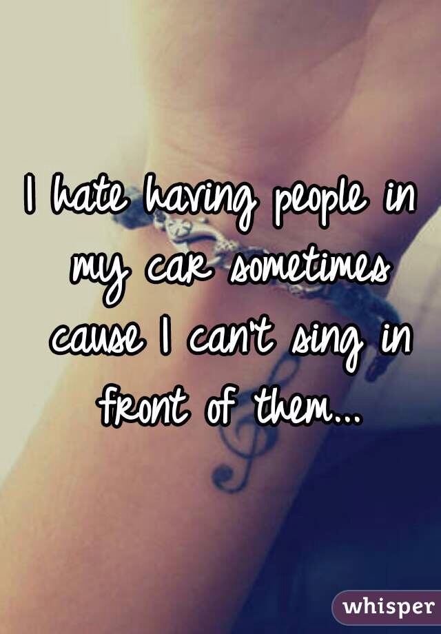 Whisper Driving Confession