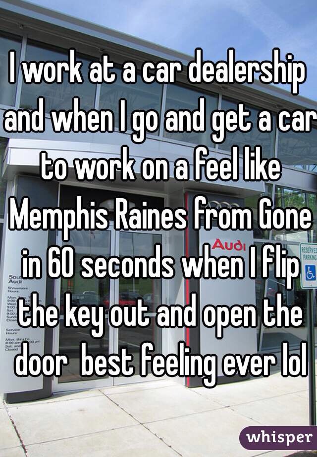 Whisper Driving Confession