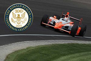 Dan Wheldon 2010 Indianapolis 500 Ronald Reagan