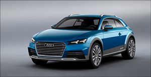 2014 Audi allroad shooting brake concept